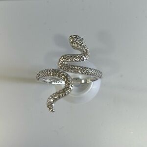 Giani Bernini Sterling Silver Ring with Cubic Zirconia Size 8